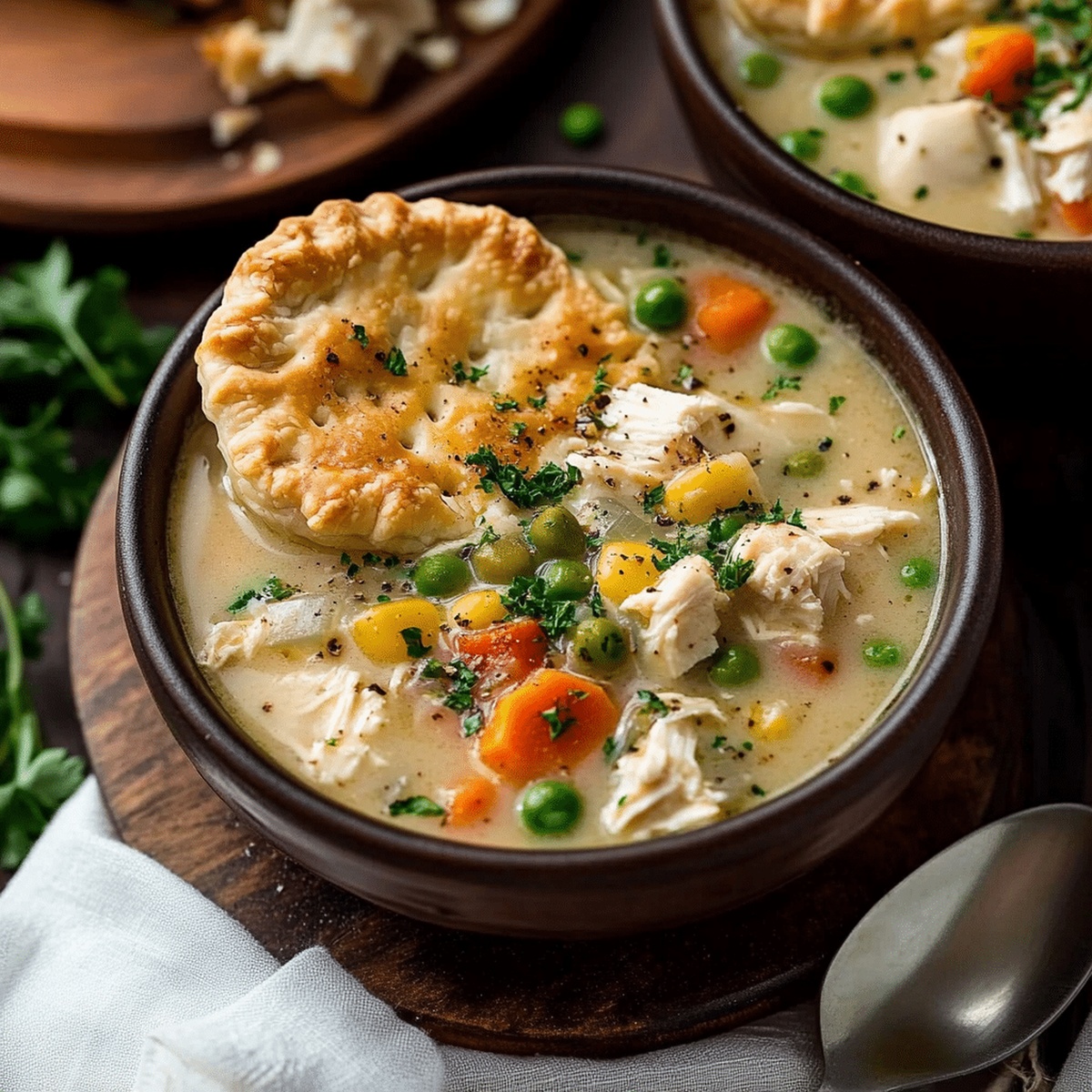 Chicken Pot Pie Soup Recipe