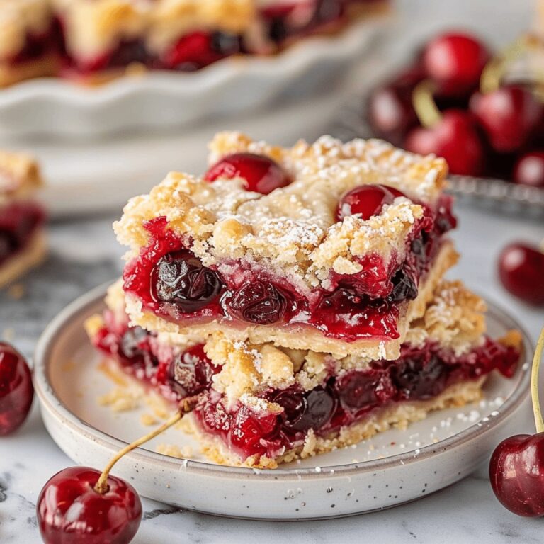 Cherry Pie Bars Recipe