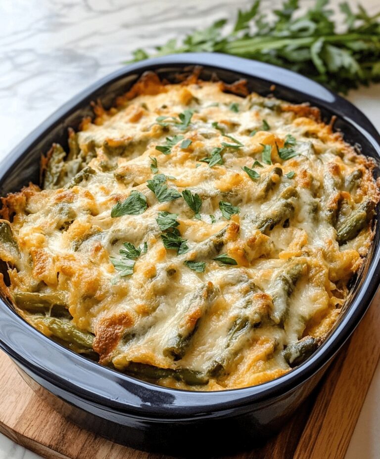 Crockpot Green Bean Casserole Recipe