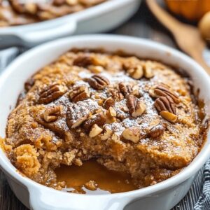 Pumpkin Pecan Cobbler Recipe