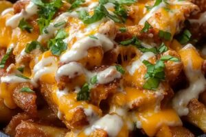 Loaded Buffalo Chicken Fries Recipe