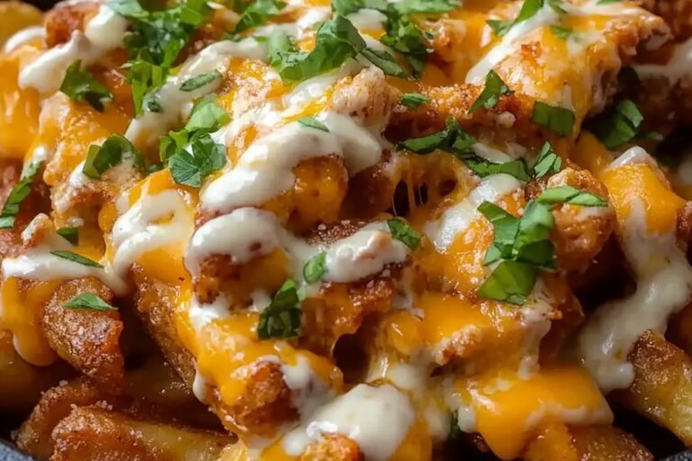 Loaded Buffalo Chicken Fries Recipe