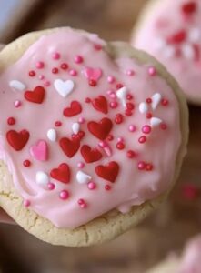 The Best Valentines Day Frosted Sugar Cookies Recipe