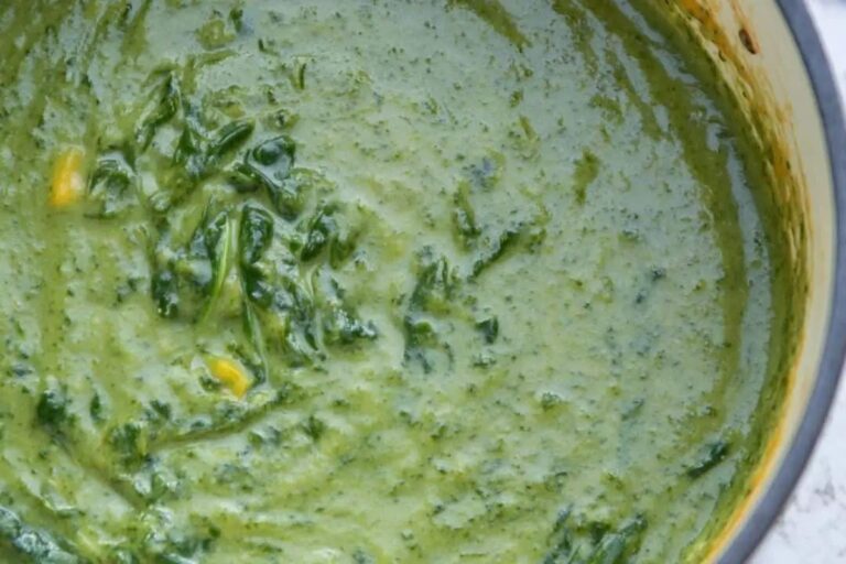 Spinach Cheddar Soup Recipe