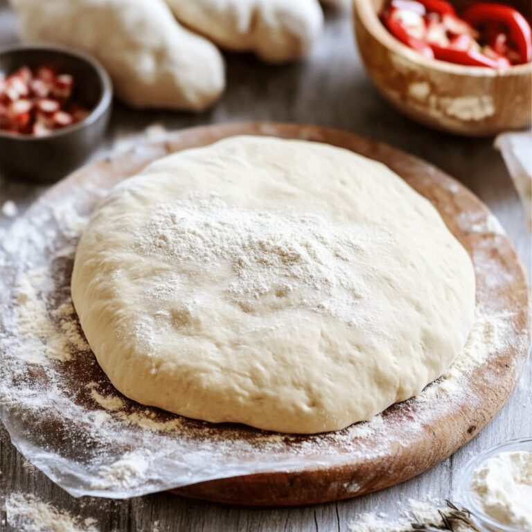 Homemade Pizza Dough Recipe