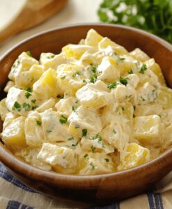 Cheesy Potato Salad Recipe