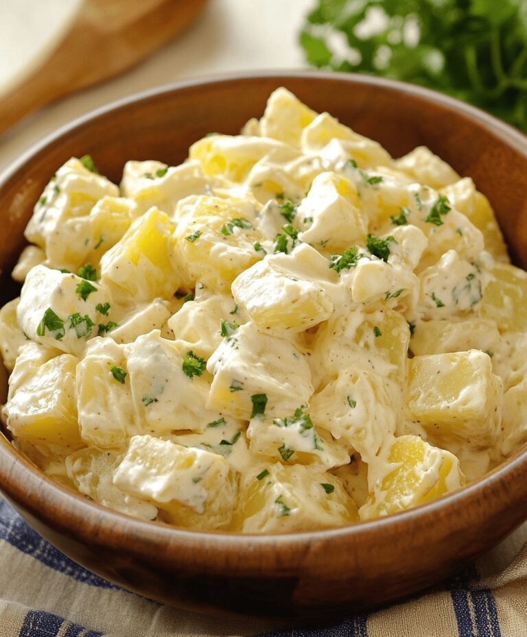 Cheesy Potato Salad Recipe