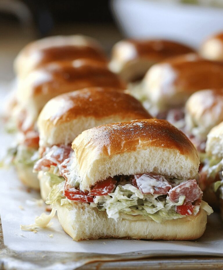 Italian Sliders Recipe