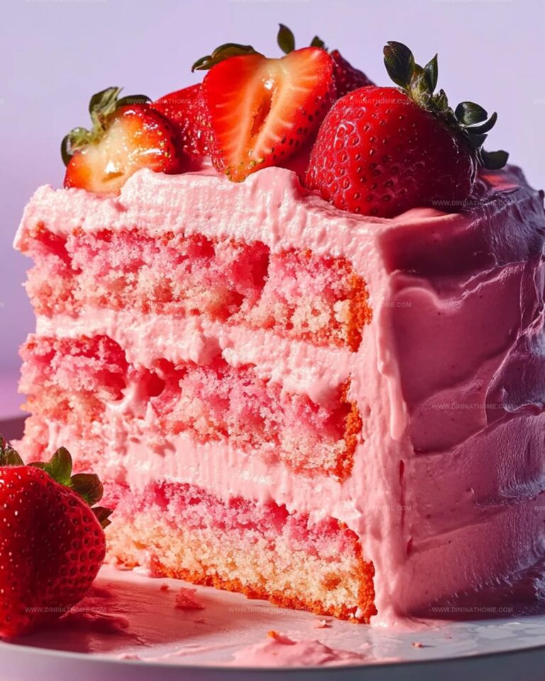 Strawberry Box Cake Recipe