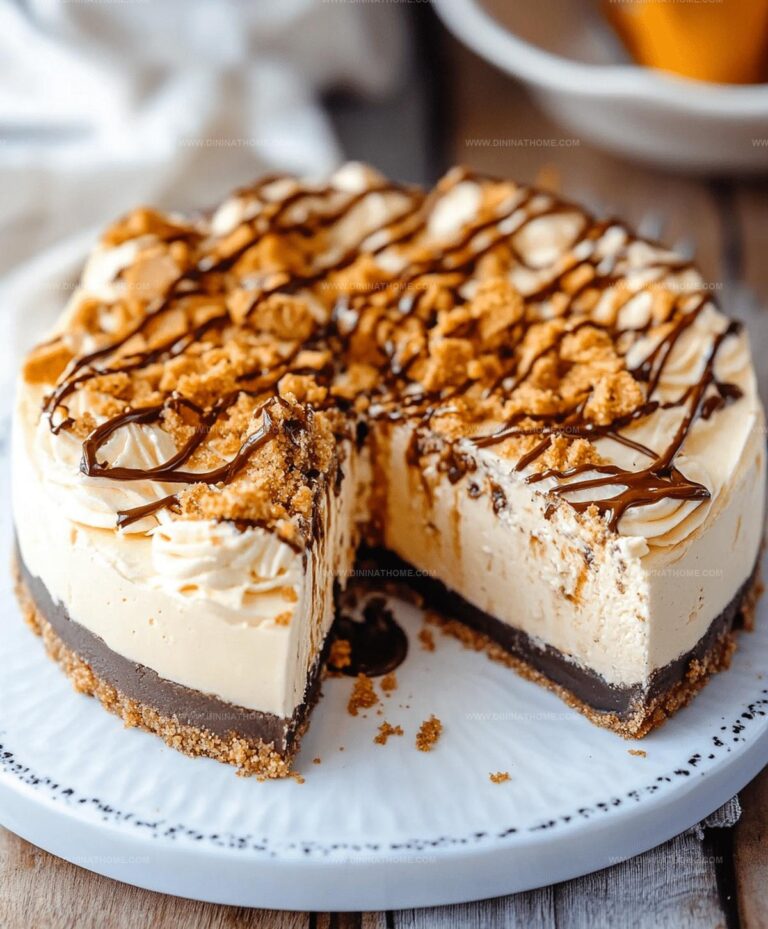 Peanut Butter Butterfinger Cheesecake Recipe