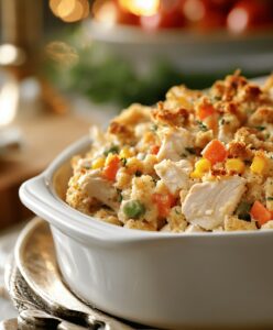 Chicken And Stuffing Casserole Recipe