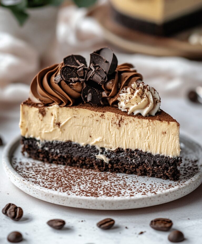 Coffee Brownie Cheesecake Recipe