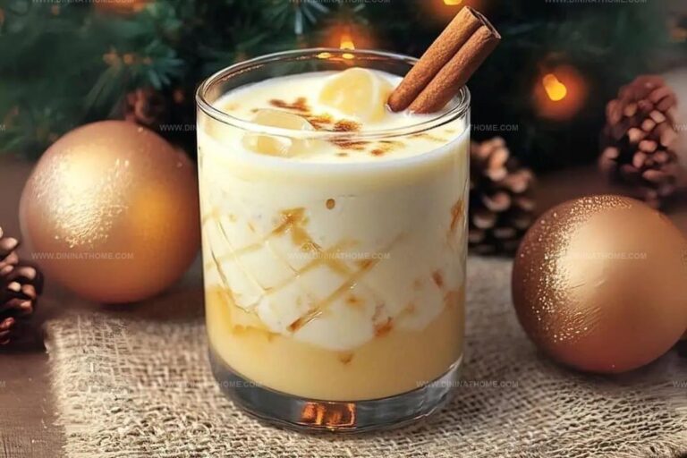 Amaretto Eggnog Cocktail Recipe