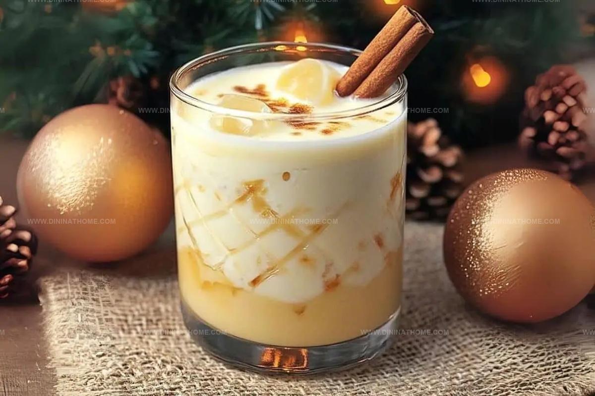 Amaretto Eggnog Cocktail Recipe
