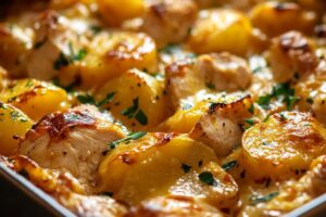 Chicken And Potato Bake Recipe