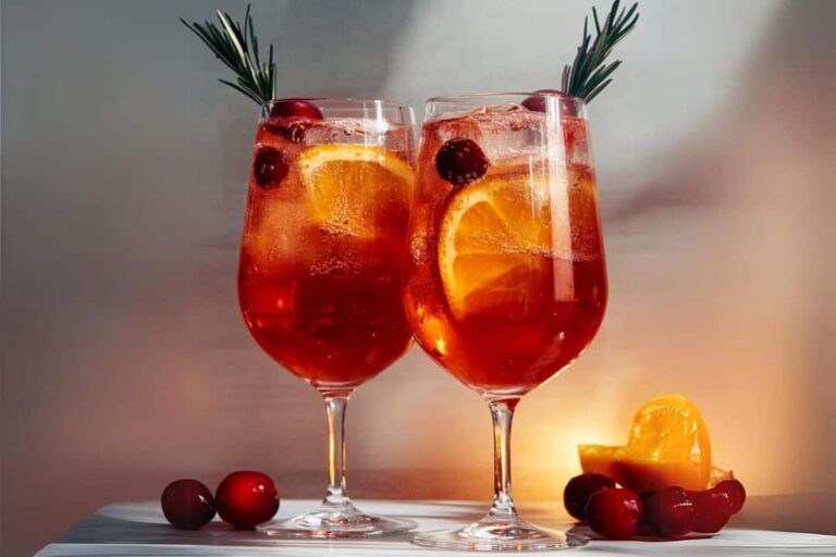 Cranberry Aperol Spritz Recipe
