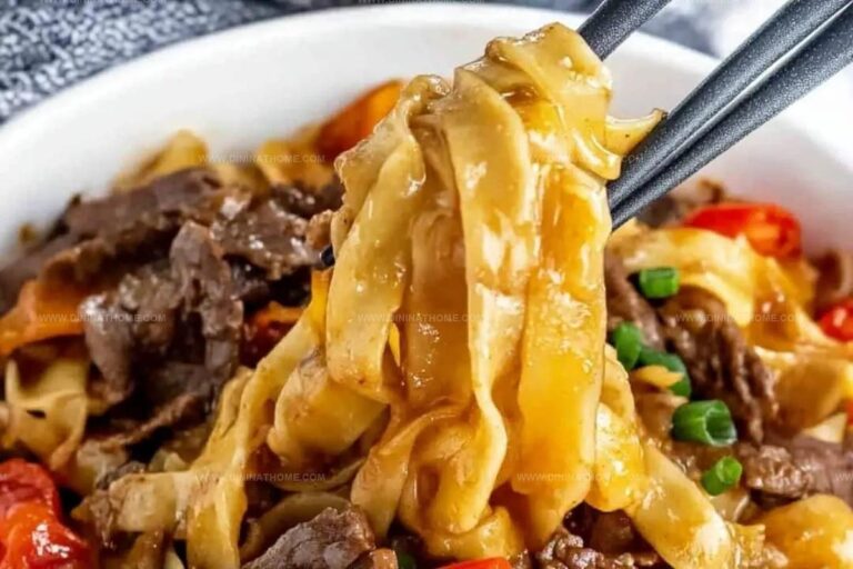Spicy Beef Noodles Recipe