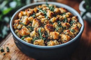 Buttery Herb Stuffing Recipe