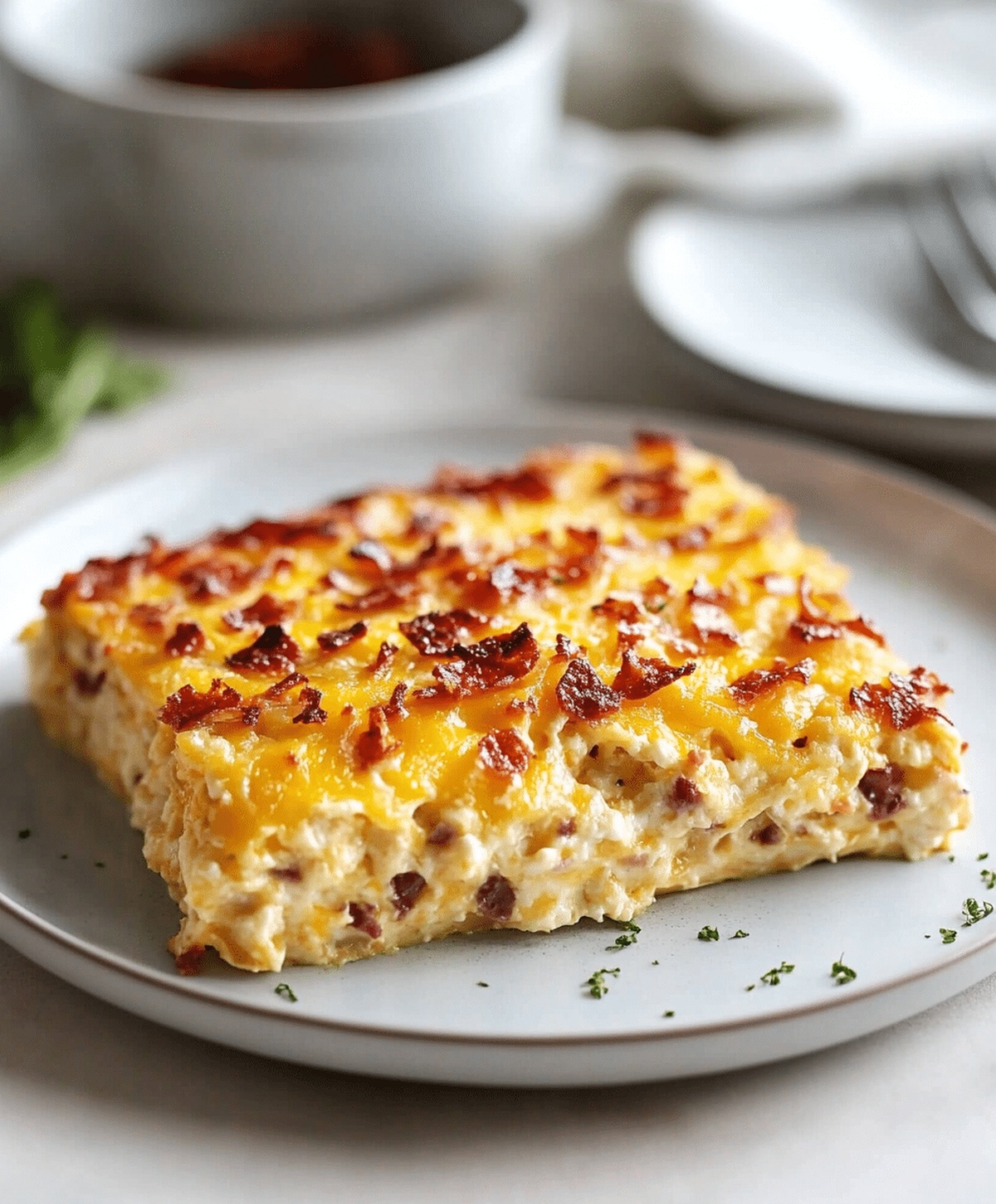 Cheesy Amish Breakfast Casserole Recipe