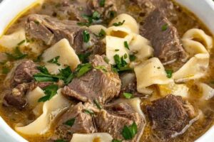 Beef Stroganoff Soup Recipe