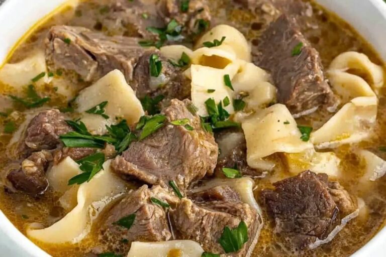 Beef Stroganoff Soup Recipe