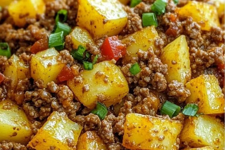 Ground Beef & Potato Casserole Recipe