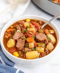 Hearty Crockpot Cowboy Stew Recipe
