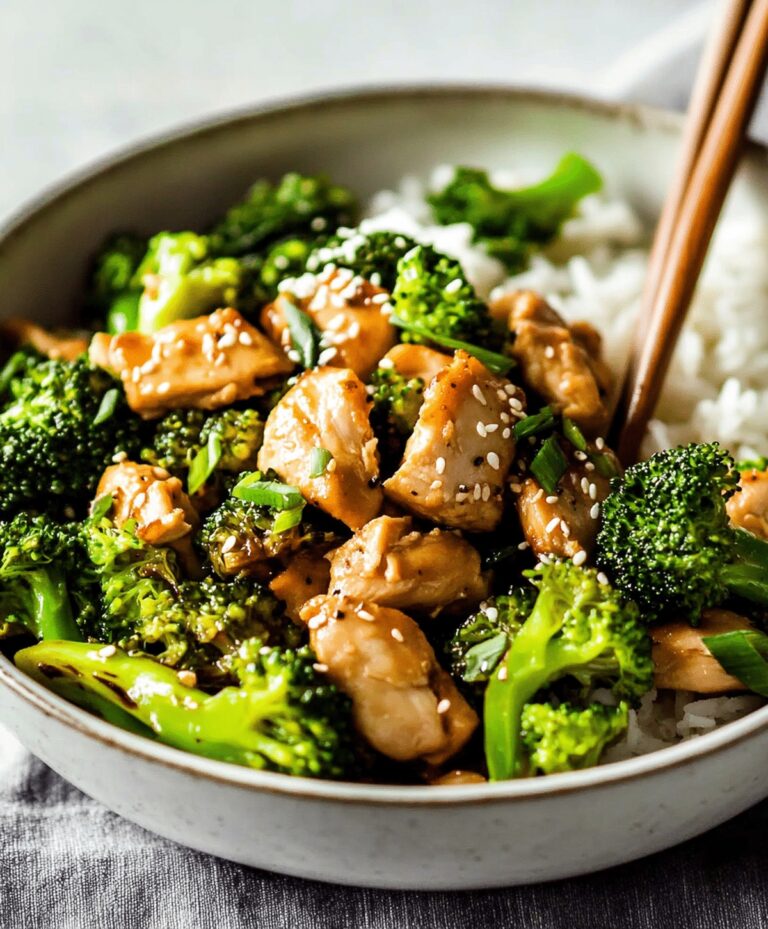 Healthy Chicken And Broccoli Stir Fry Recipe