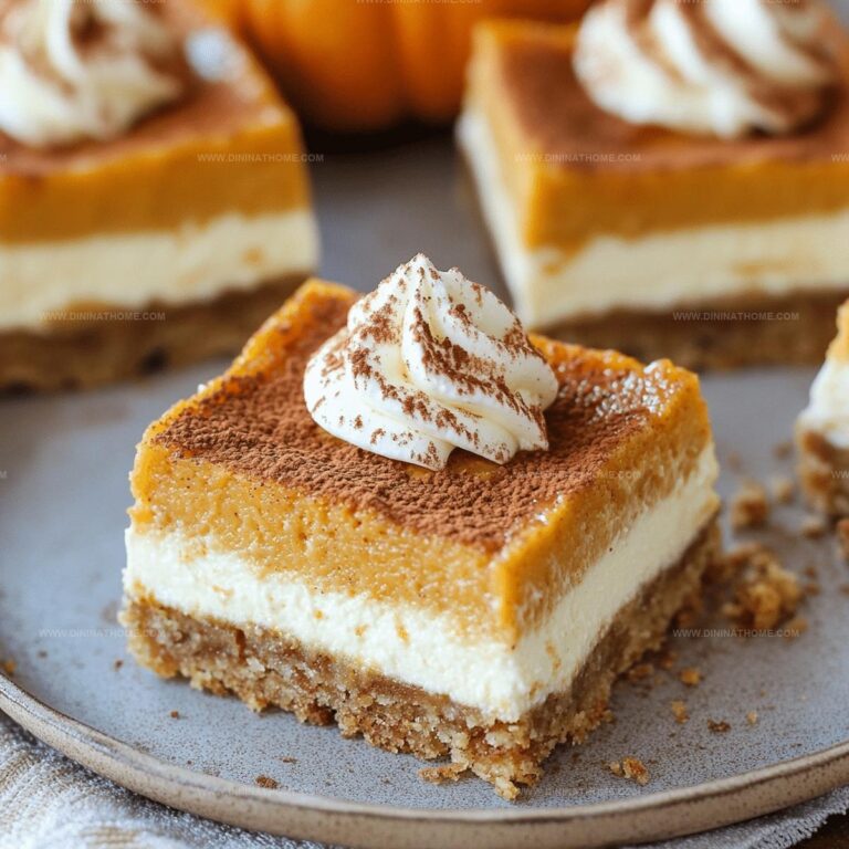 Pumpkin Cheesecake Bars Recipe