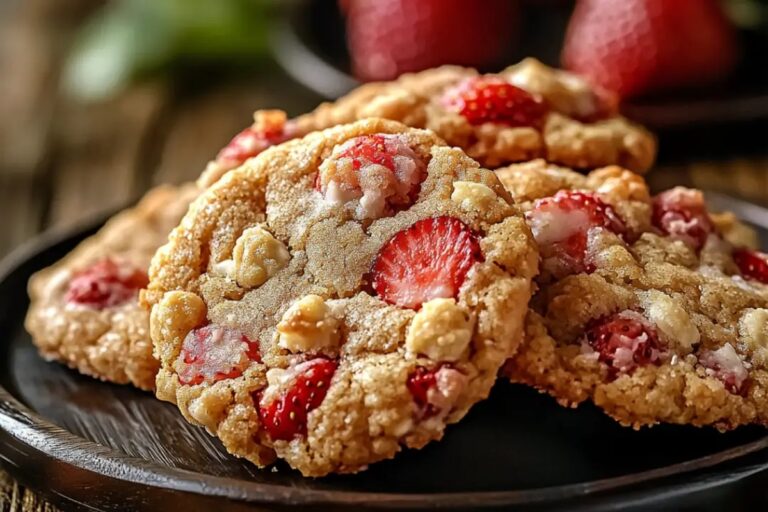 Strawberry Crunch Cookies Recipe