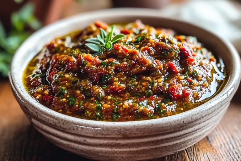 Olive Sun-Dried Tomato Tapenade Recipe