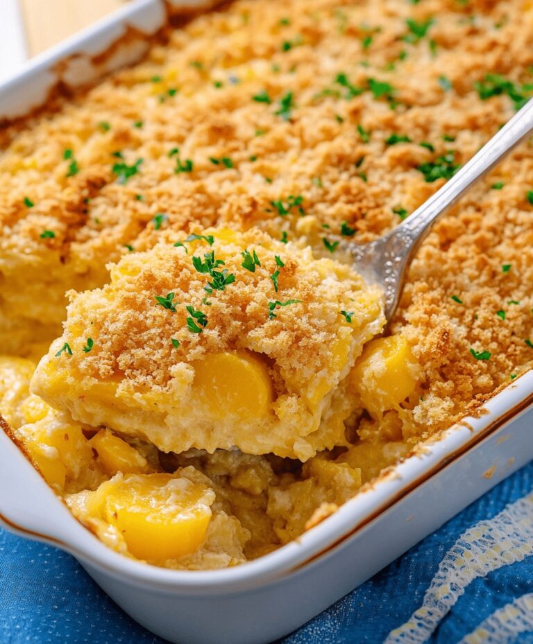 Easy Yellow Squash Casserole Recipe
