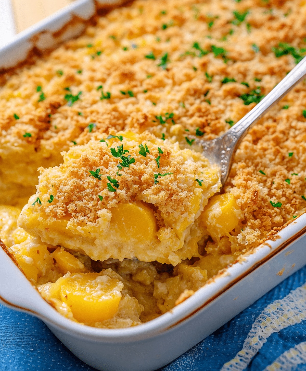 Easy Yellow Squash Casserole Recipe