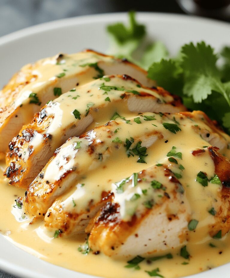 Mexican Chicken With Cheese Sauce Recipe