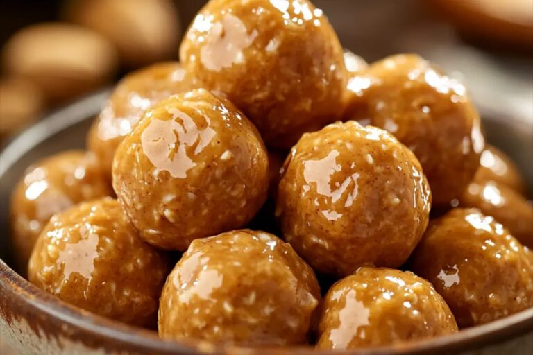 4-Ingredient Peanut Butter Balls Recipe