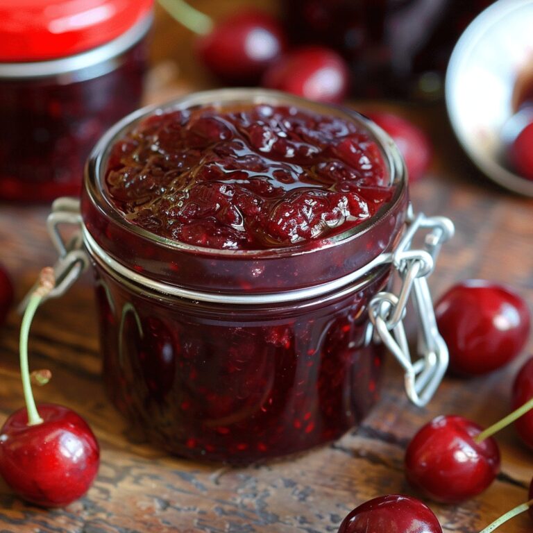 Bing Cherry Freezer Jam Recipe