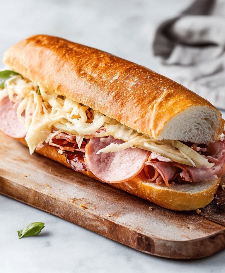 Italian Grinder Sandwich Recipe