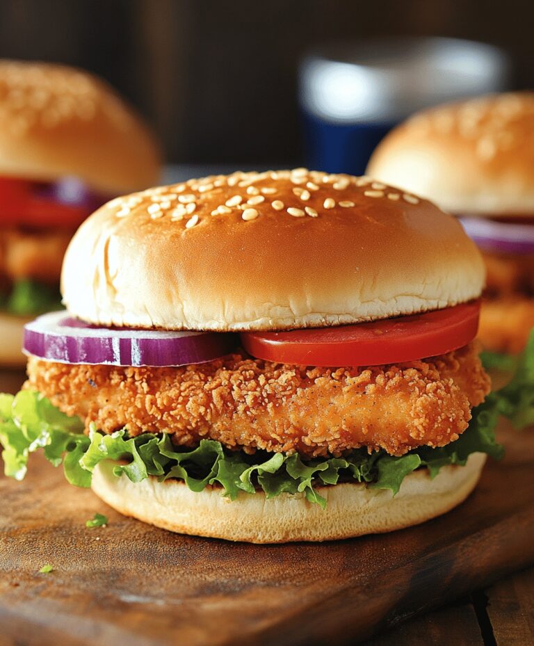 Crispy Chicken Sandwich Recipe