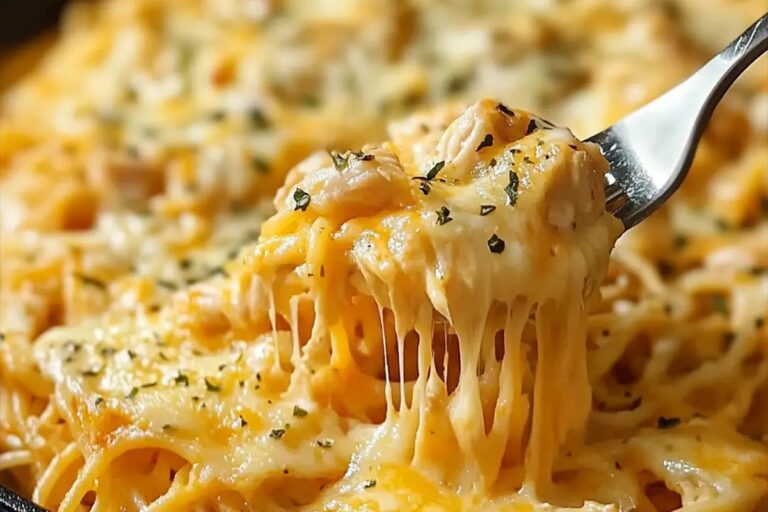Cheesy Chicken Spaghetti Recipe