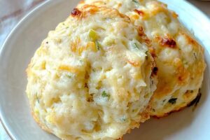 Leek and Cheese Biscuits Recipe