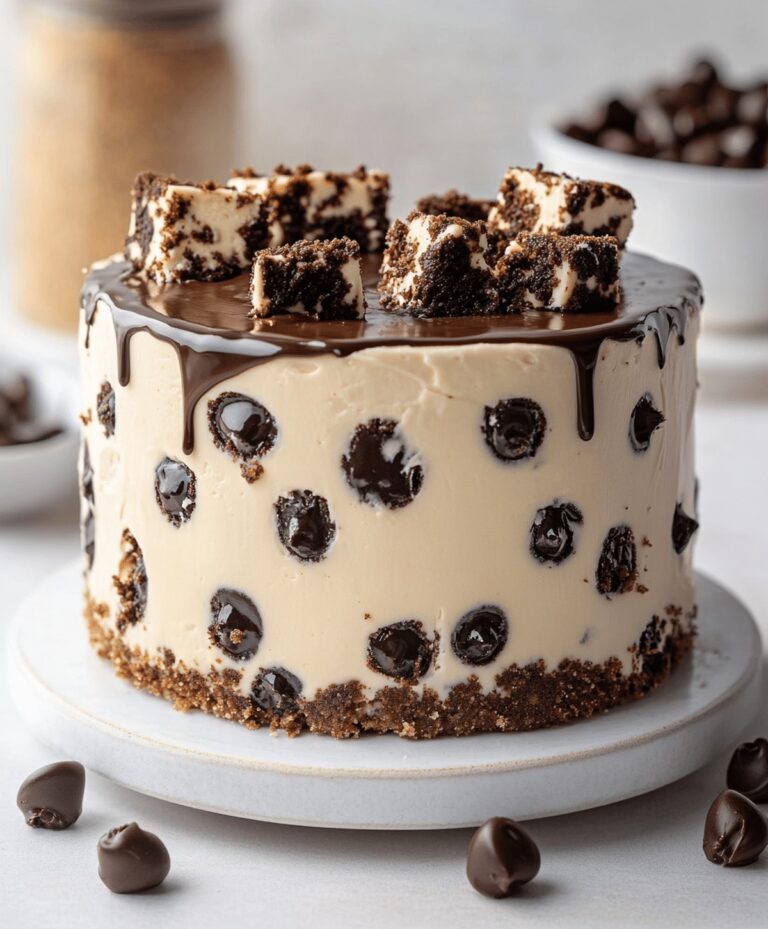 Decadent Cookie Dough Delight Cake Recipe