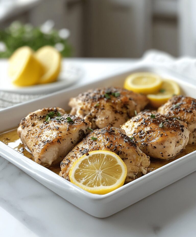 Lemon Chicken Recipe
