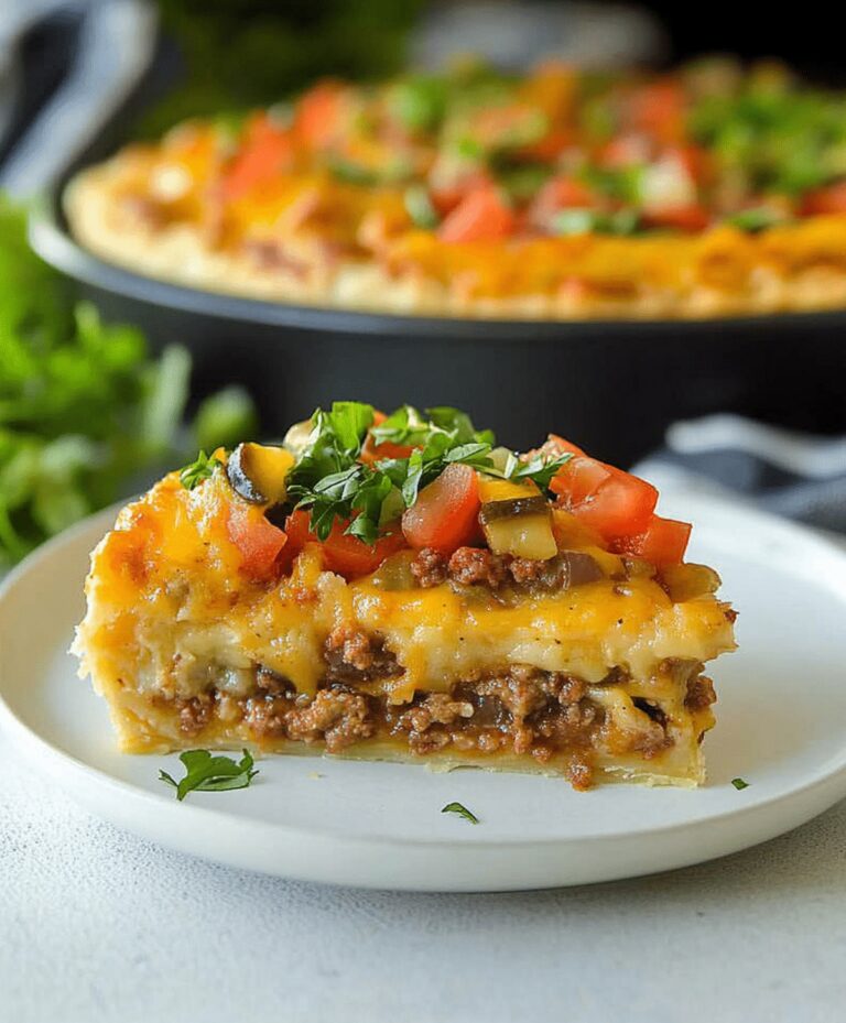 Cheeseburger Pie Recipe