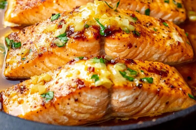 Honey Garlic Salmon Recipe