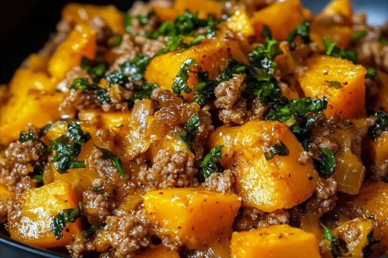 Ground Turkey And Sweet Potato Skillet Delight Recipe