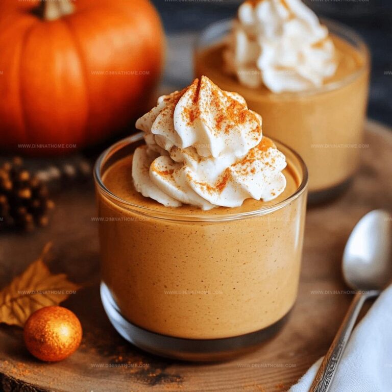 5 Ingredients Pumpkin Mousse Recipe