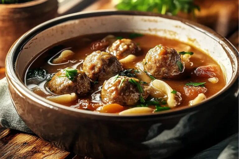 Meatball Soup Recipe