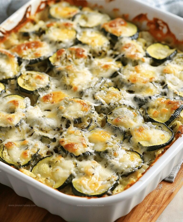 Cheesy Zucchini Casserole Recipe