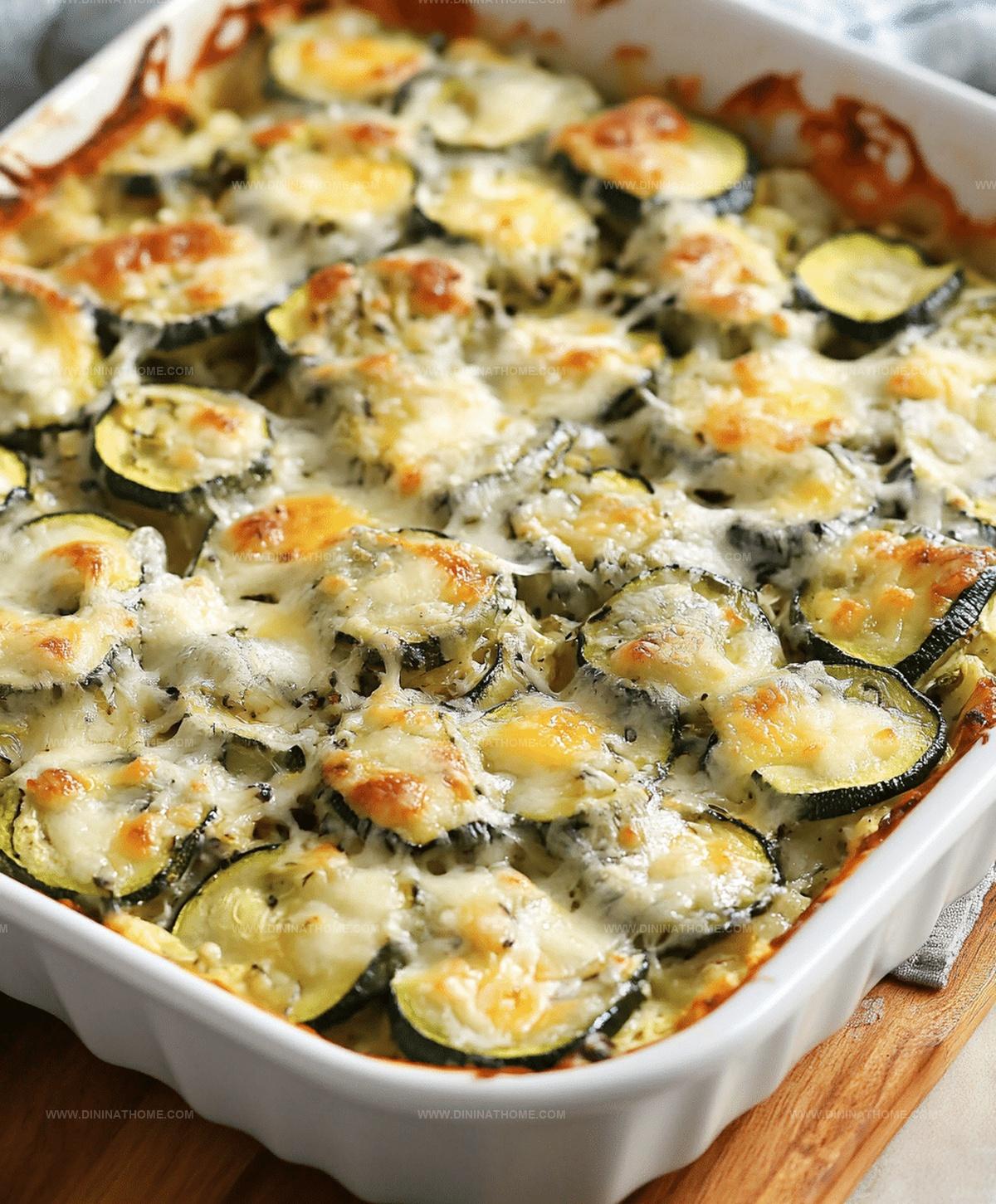 Cheesy Zucchini Casserole Recipe