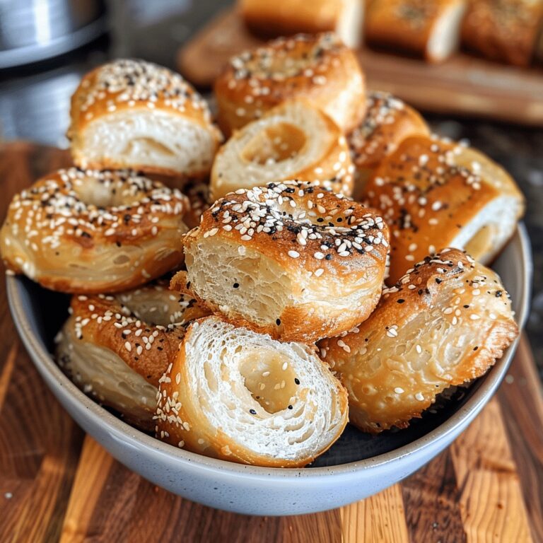 Crispy Bagel Bites Recipe